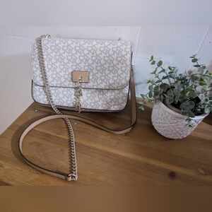 DKNY Cream and Tan Women's Bag